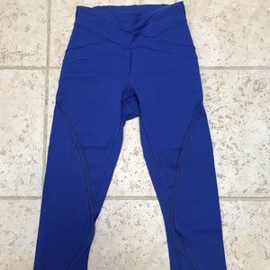 Lululemon Mesh Cropped Leggings